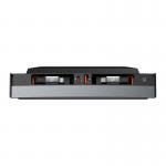 Adaptor HUB Baseus T-Space compatibil cu Tesla Model 3 / Y, USB/USB-C, Cablu USB-C/Lightning integrat, Negru 10 - lerato.ro
