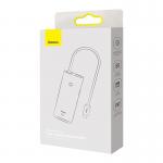 Adaptor HUB 5-in-1 Baseus Lite, USB-C - 3x USB 3.0, 1x USB-C PD, 1x HDMI 4K, Negru 4 - lerato.ro