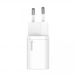 Incarcator retea Baseus Super Si 1C, USB-C, 30W, Alb 11 - lerato.ro