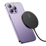 Incarcator wireless Baseus Simple Mini 3, Putere 15W, 2A, Cablu USB-C inclus, Negru 12 - lerato.ro