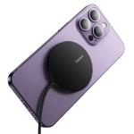 Incarcator wireless Baseus Simple Mini 3, Putere 15W, 2A, Cablu USB-C inclus, Negru 7 - lerato.ro