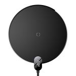 Incarcator wireless Baseus Digital LED Display Gen 2, Putere 15W, Conector USB-C, Negru 2 - lerato.ro