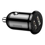 Incarcator auto Baseus CCALLP-01 Grain Pro, 2xUSB, 24W, 4.8A, Negru 4 - lerato.ro