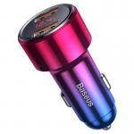 Incarcator auto Baseus Magic, Dual USB, Putere 45W, Quick Charge / Power Delivery 3.0, Red/Blue 5 - lerato.ro