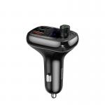 Incarcator Auto Baseus cu functie de Modulator FM, Bluetooth 5.0, Quick Charge / Power Delivery 3.0, Black 3 - lerato.ro