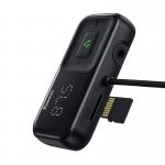 Incarcator auto Baseus T Shaped S-16 cu functie de Modulator FM, 15W, Bluetooth 5.0, 2x USB, Negru 3 - lerato.ro