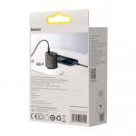 Incarcator retea rapid compact Baseus CCXJ-E01, 2xUSB, USB-C, PD/QC 3.0, 30W, 3A, Negru 6 - lerato.ro
