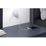 Incarcator retea Baseus Cube Pro GaN, USB si 2x USB-C, 65W, Alb 12 - lerato.ro