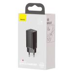 Incarcator retea Baseus GaN2 Lite, 2x USB-C, Quick Charge 4.0, Power Delivery 3.0, 65W, Negru 4 - lerato.ro