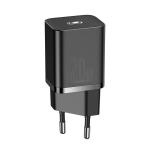 Incarcator retea Baseus Super Si, USB-C, Power Delivery 20W, Negru 2 - lerato.ro
