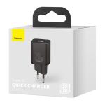Incarcator retea Baseus Super Si, USB-C, Power Delivery 20W, Negru 6 - lerato.ro