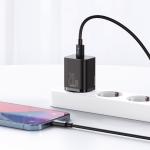 Incarcator retea Baseus Super Si, USB-C, Power Delivery 20W, Negru 3 - lerato.ro