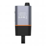 Kit siguranta auto Baseus Sharp Tool, Ciocan parbriz si cutter centura, Functie lanterna, 650 mAh, Negru 9 - lerato.ro