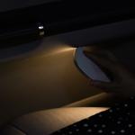 Lampa auto LED interior cu acumulator Baseus, Micro USB, Suport magnetic, Usor de montat, Alb 9 - lerato.ro