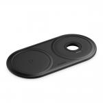 Incarcator Universal Inductie Baseus Planet 2 in 1 Black 2 - lerato.ro