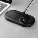 Incarcator Universal Inductie Baseus Planet 2 in 1 Black 6 - lerato.ro