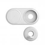 Incarcator Universal Inductie Baseus Planet 2 in 1 White 3 - lerato.ro
