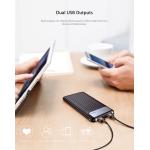 Baterie externa portabila Baseus Thin Digital Power Bank 10000 mAh Qualcomm Quick Charge 3.0 black 9 - lerato.ro