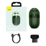 Aspirator wireless Baseus Capsule C2, 1000Pa, 900 mAh, 70dB, accesorii incluse, Verde
