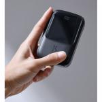 Baterie externa portabila cu cablu Lightning Baseus QPOW Power Bank 10000 mAh Black 3 - lerato.ro