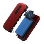 Redresor auto Super Energy Car Jump Starter Baseus, cu clesti pentru pornire motor diesel, benzina sau electric, 12000mAh, 1000A, USB, cu lanterna, folosit ca powerbank, Rosu 3 - lerato.ro
