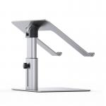 Stand universal laptop Baseus Metal, Ajustabil, Aluminiu, Argintiu 8 - lerato.ro