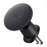 Suport auto Baseus Magnetic CW01, Air Vent Mount, Incarcare Wireless 15W, Rotire 360 grade, Negru 2 - lerato.ro