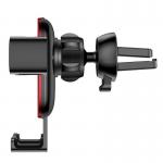 Suport auto Baseus Cube Gravity Air Vent Mount, rotire 360 grade, Rosu 9 - lerato.ro