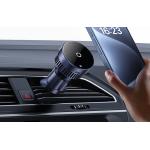 Suport auto Baseus MagPro Qi2, Air Vent Mount, Incarcare Wireless 15W, Cablu inclus, Negru 12 - lerato.ro