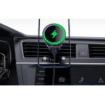 Suport auto Baseus MagPro Qi2, Air Vent Mount, Incarcare Wireless 15W, Cablu inclus, Negru 7 - lerato.ro