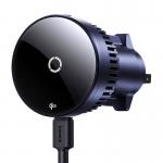 Suport auto Baseus MagPro Qi2, Air Vent Mount, Incarcare Wireless 15W, Cablu inclus, Negru 11 - lerato.ro