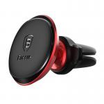 Suport auto universal Baseus Magnetic, Air Vent Mount, Rotire 360 grade, Rosu 2 - lerato.ro