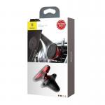 Suport auto universal Baseus Magnetic, Air Vent Mount, Rotire 360 grade, Rosu 7 - lerato.ro