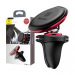 Suport auto universal Baseus Magnetic, Air Vent Mount, Rotire 360 grade, Rosu 4 - lerato.ro