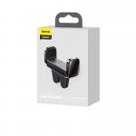 Suport auto universal Baseus Steel Cannon Air Vent Mount, rotire 360 grade, Negru 5 - lerato.ro