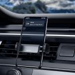 Suport auto universal Baseus Steel Cannon Air Vent Mount, rotire 360 grade, Negru 8 - lerato.ro