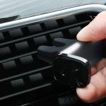 Suport auto universal Baseus Steel Cannon Air Vent Mount, rotire 360 grade, Negru 11 - lerato.ro