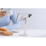 Suport universal tableta si telefon Baseus MagPro, Telescopic, Alb 10 - lerato.ro