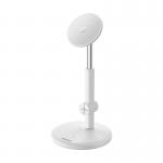 Suport universal tableta si telefon Baseus MagPro, Telescopic, Alb 8 - lerato.ro