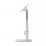 Suport universal tableta si telefon Baseus MagPro, Telescopic, Alb 6 - lerato.ro