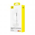 Suport universal tableta si telefon Baseus MagPro, Telescopic, Alb 9 - lerato.ro