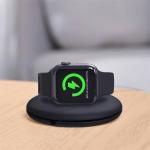 Suport tip organizator Baseus Planet Cable Winder compatibil cu incarcatorul Apple Watch, Negru 4 - lerato.ro