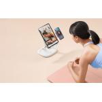 Suport universal tableta si telefon Baseus Seashell, Ajustabil, Alb 5 - lerato.ro