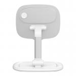 Suport universal tableta si telefon Baseus Seashell, Ajustabil, Alb 13 - lerato.ro