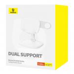 Suport universal tableta si telefon Baseus Seashell, Ajustabil, Alb 8 - lerato.ro