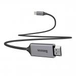 Cablu video Baseus HDMI 4K - USB Type-C 1.8m Gri 4 - lerato.ro