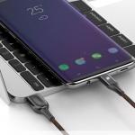Cablu pentru incarcare si transfer de date Baseus X-Shaped USB 3.0/USB Type-C 1m Negru 5 - lerato.ro