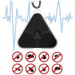 Repelent ultrasonic pentru insecte MajesticLine, Frecventa 19.5 – 135 kHz, 120mAh, Negru 4 - lerato.ro