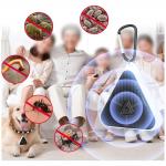 Repelent ultrasonic pentru insecte MajesticLine, Frecventa 19.5 – 135 kHz, 120mAh, Negru 5 - lerato.ro