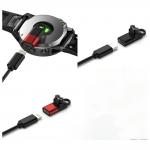 Adaptor incarcare Beline compatibil cu ceas Garmin, mama Lightning, Negru / Rosu 7 - lerato.ro